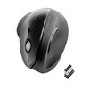Kensington Pro Fit Ergo Vertical Wireless Mouse, 2.4 GHz Frequency, Right, Black K75501WW